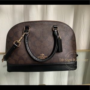 Coach Katy Satchel in Signature Canvas -- SOLD